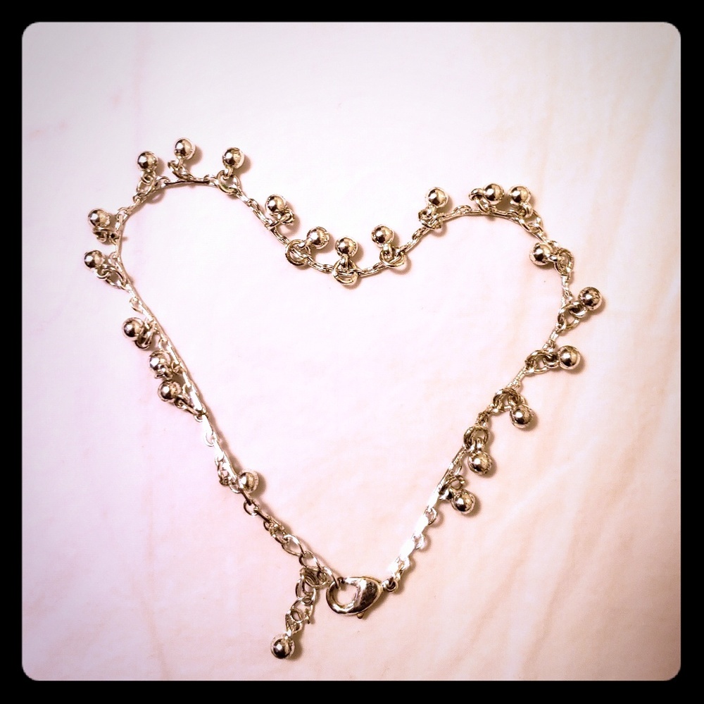 Silver Ankle Bracelet